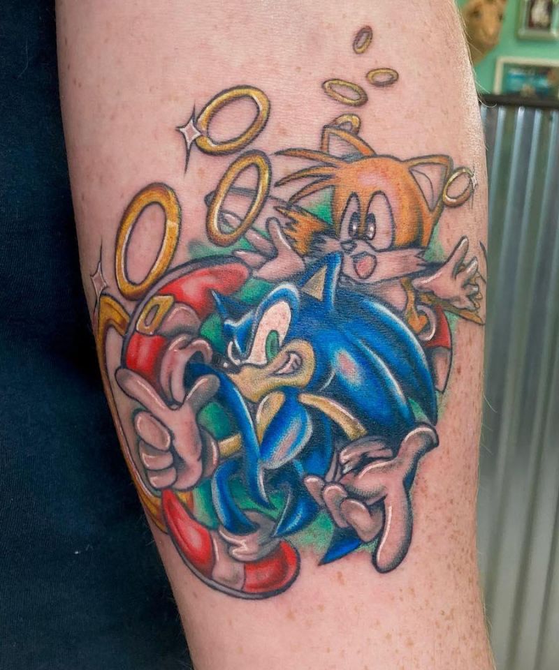 30 Unique Sonic Tattoos You Will Love