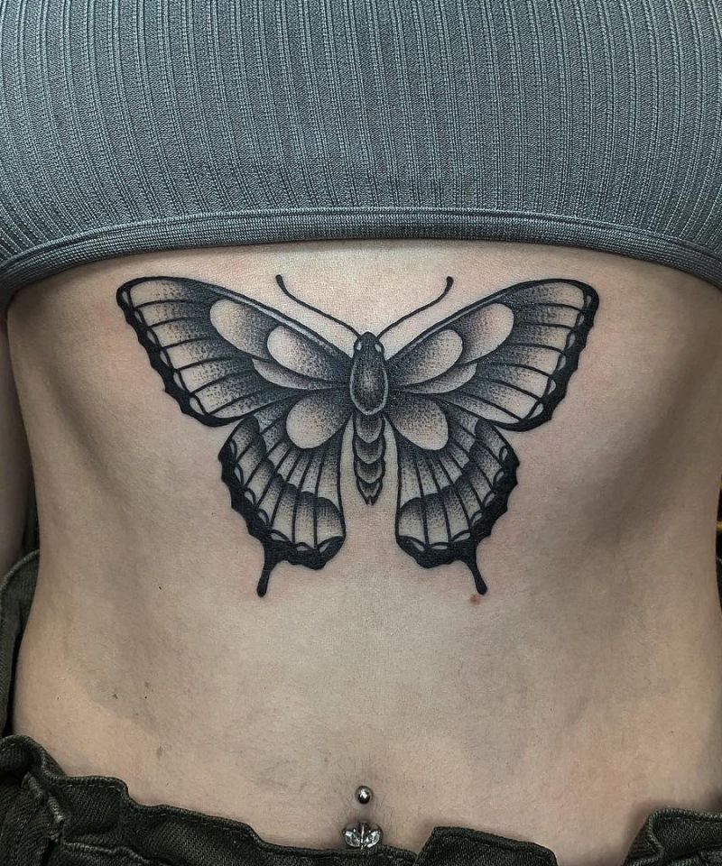 30 Pretty Sternum Tattoos For Your Next Ink