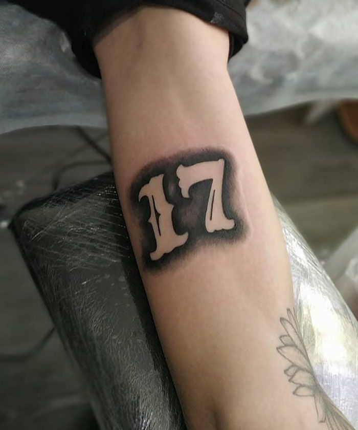 30 Unique 17 Tattoos You Can Copy