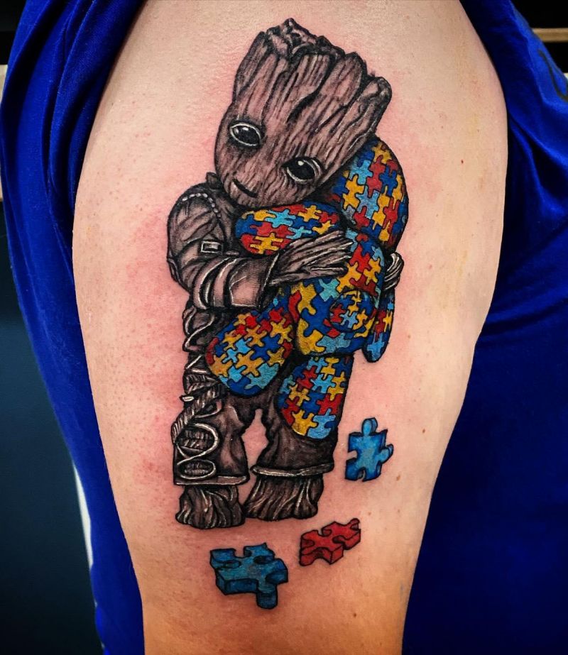 30 Unique Autism Tattoos to Inspire You