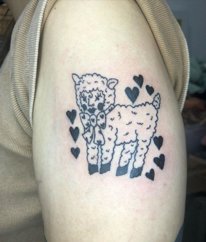 30 Cute Lamb Tattoos You Can Copy