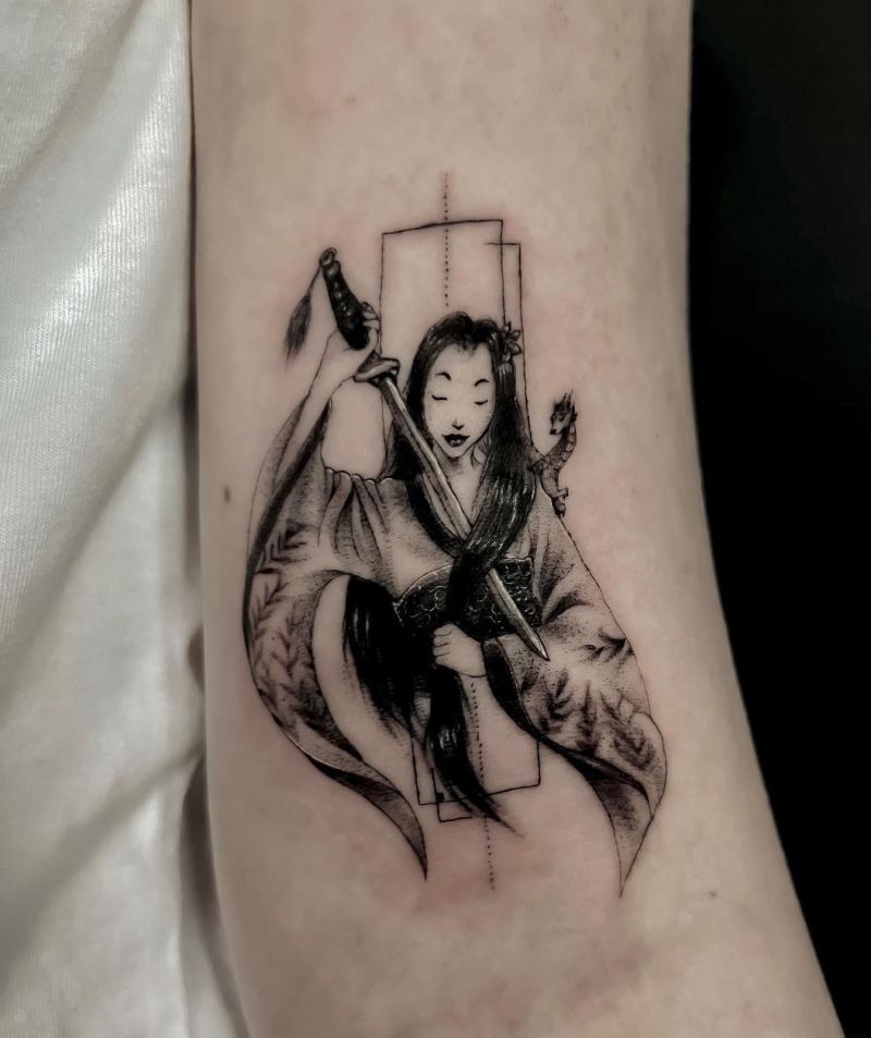 30 Pretty Mulan Tattoos You Can Copy