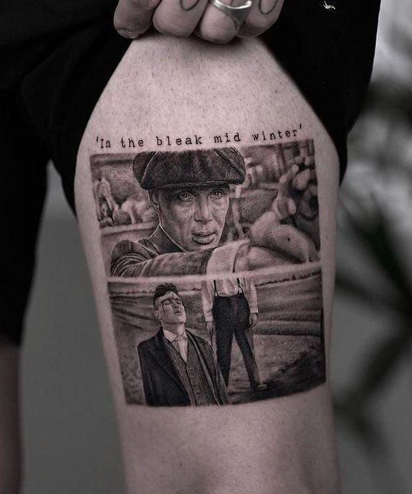 30 Excellent Peaky Blinders Tattoos You Must Love