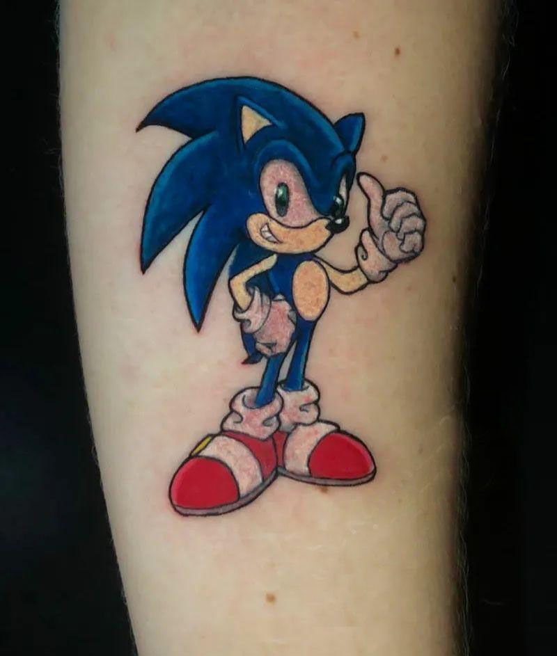 30 Unique Sonic Tattoos You Will Love