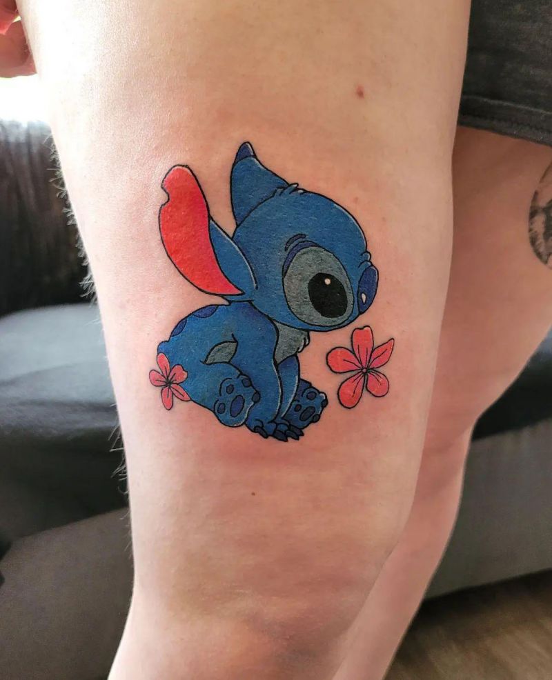 30 Unique Stitch Tattoos You Can Copy