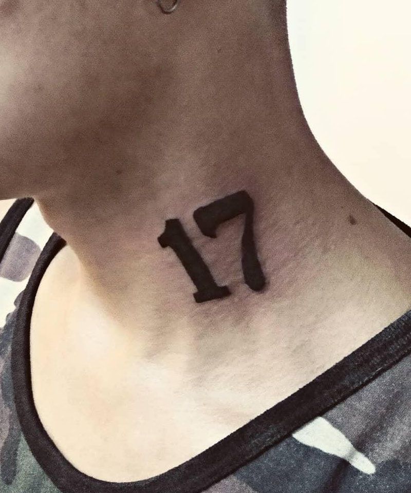 30 Unique 17 Tattoos You Can Copy