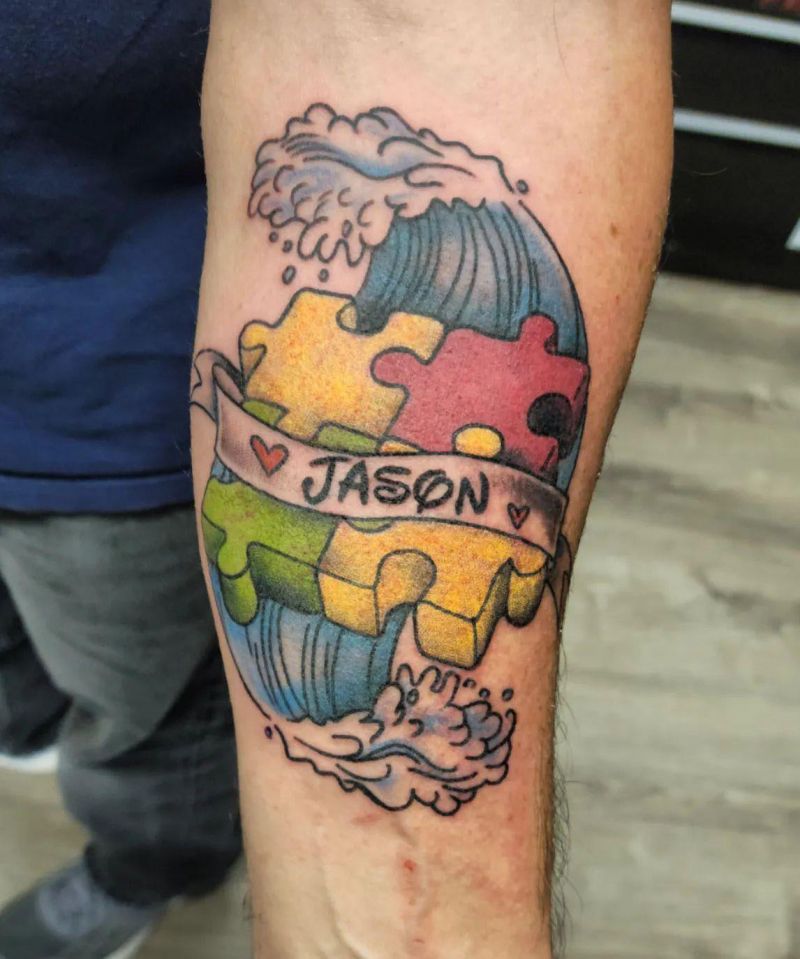 30 Unique Autism Tattoos to Inspire You