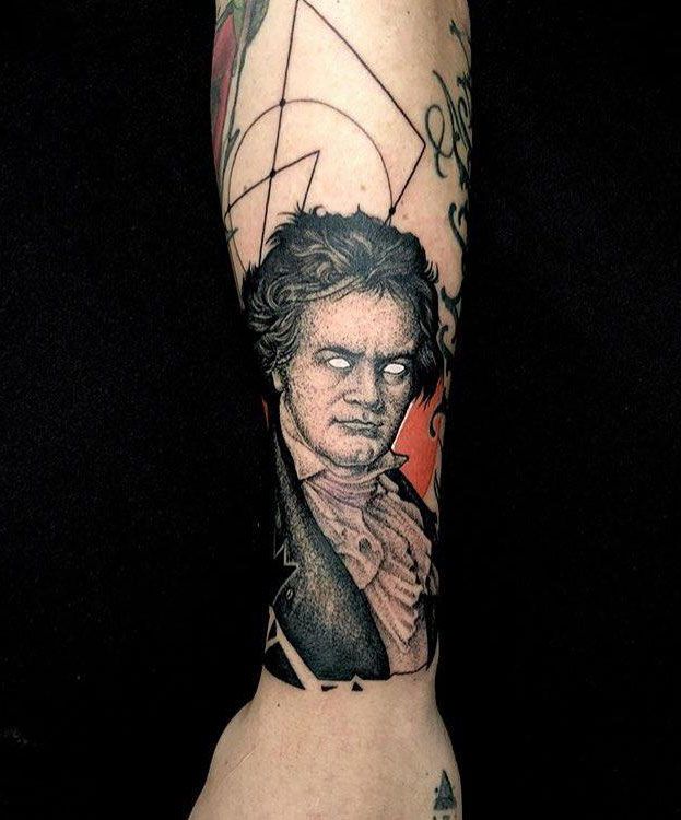 30 Awesome Beethoven Tattoos to Inspire You