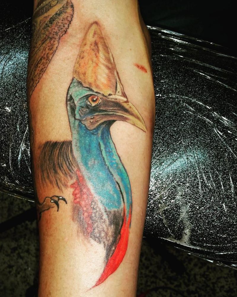 30 Unique Cassowary Tattoos You Must Love