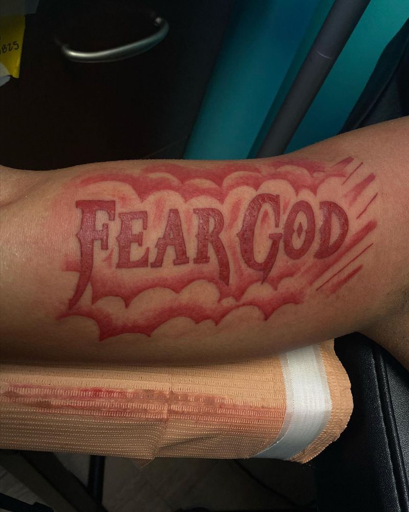 30 Unique Fear God Tattoos For Your Next Ink