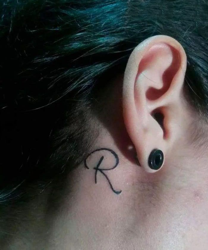 30 Unique Letter R Tattoos You Can Copy