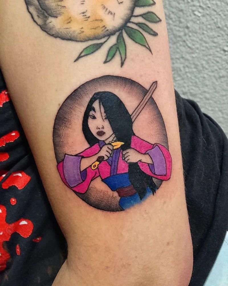 30 Pretty Mulan Tattoos You Can Copy