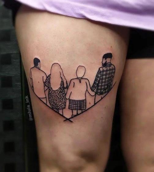 30 Unique Silhouette Tattoos You Must Love