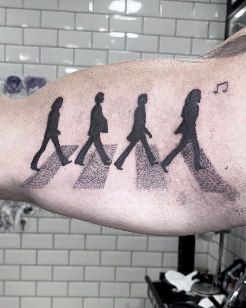 30 Cool Beatles Tattoos for Your Inspiration