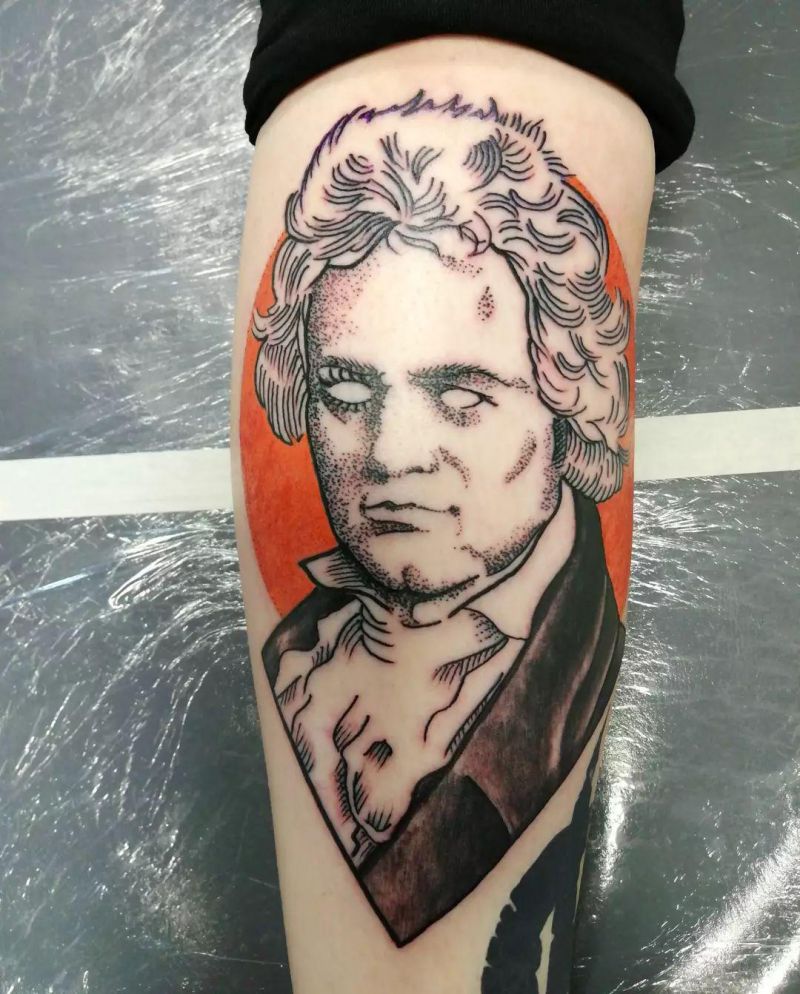 30 Awesome Beethoven Tattoos to Inspire You