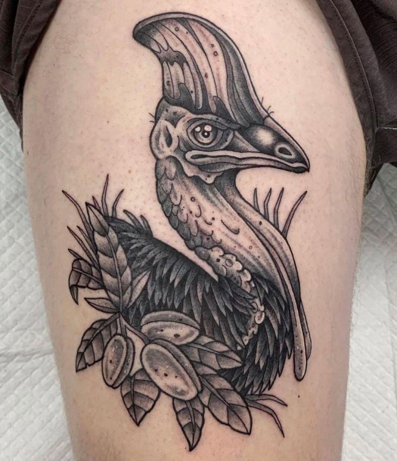 30 Unique Cassowary Tattoos You Must Love