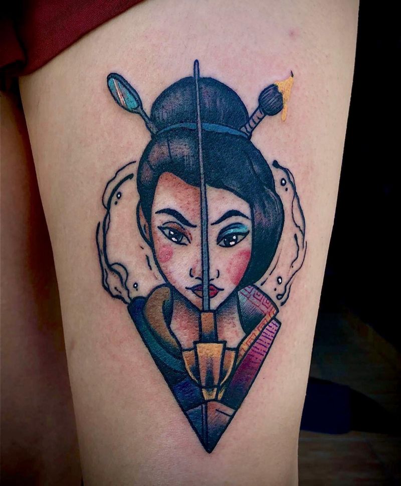 30 Pretty Mulan Tattoos You Can Copy