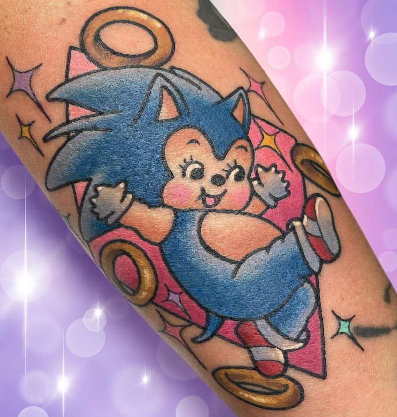 30 Unique Sonic Tattoos You Will Love