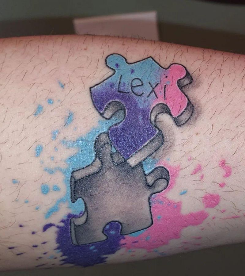 30 Unique Autism Tattoos to Inspire You