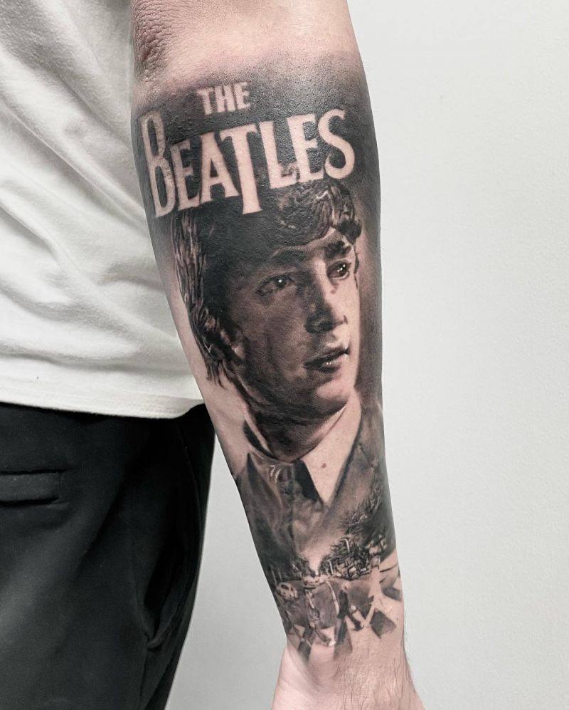 30 Cool Beatles Tattoos for Your Inspiration