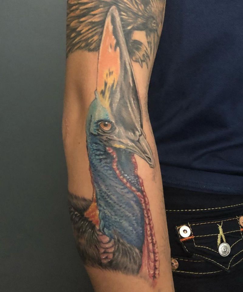 30 Unique Cassowary Tattoos You Must Love