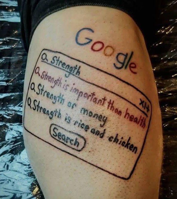 6 Unique Google Tattoos You Can Copy