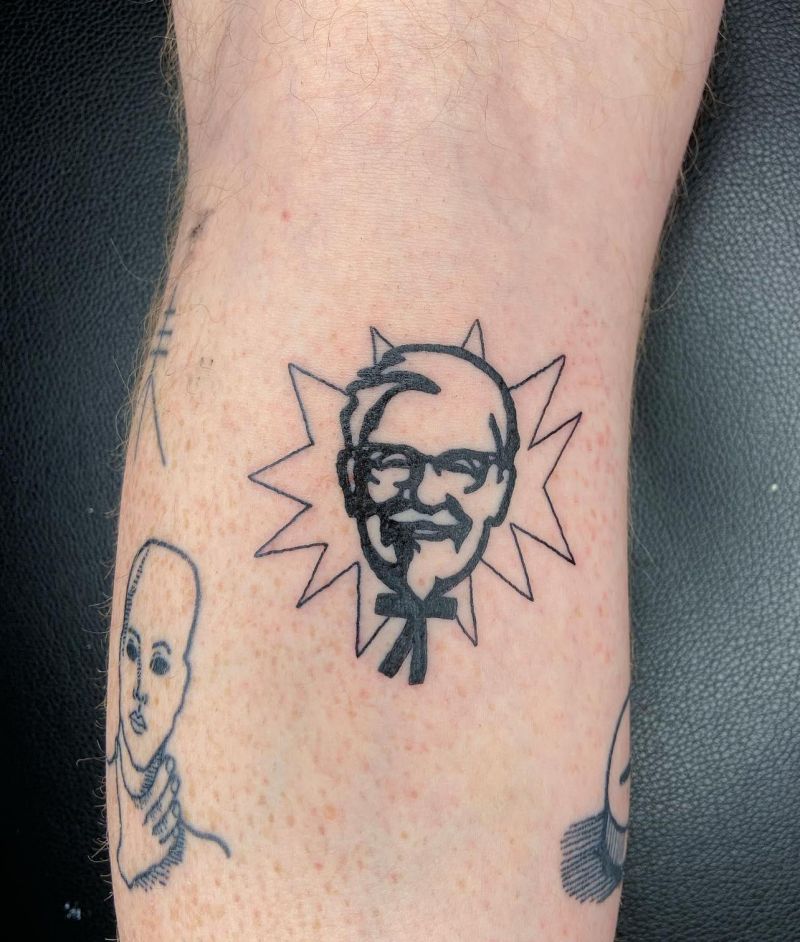 30 Unique KFC Tattoos You Must Love