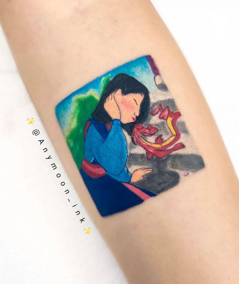 30 Pretty Mulan Tattoos You Can Copy