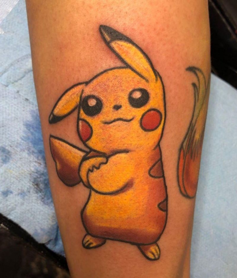 30 Cool Pikachu Tattoos You Can Copy