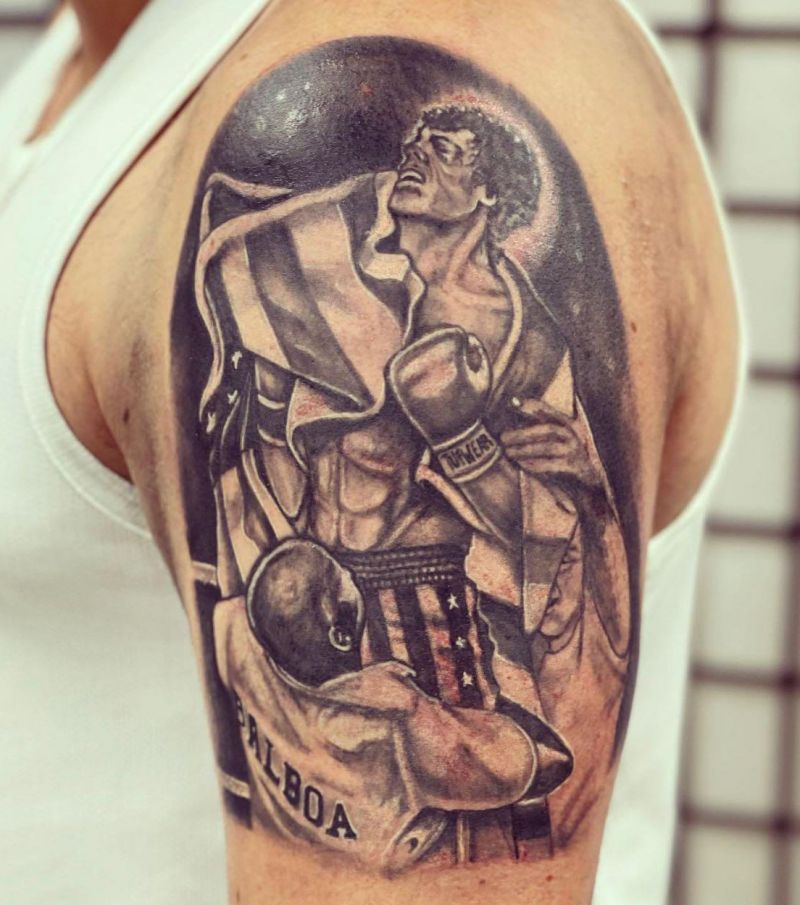 30 Excellent Rocky Tattoos to Inspire You