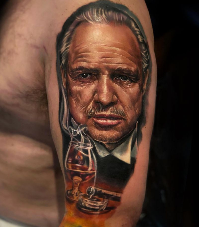 30 Classy The Godfather Tattoos to Inspire You