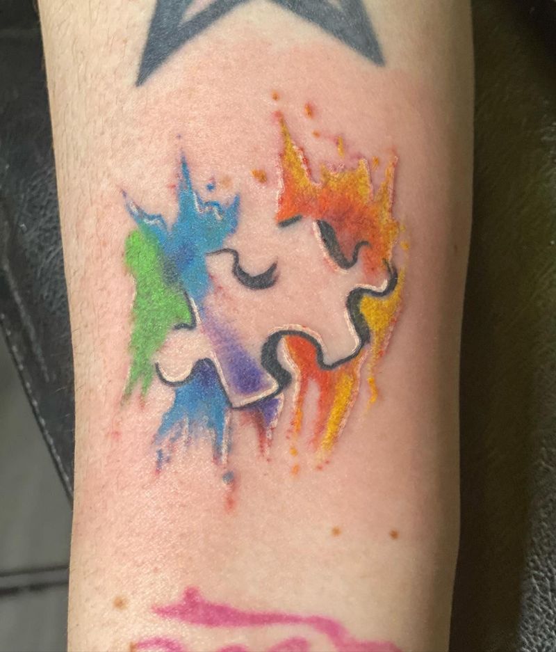 30 Unique Autism Tattoos to Inspire You