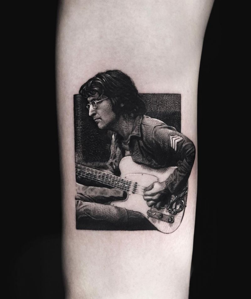 30 Cool Beatles Tattoos for Your Inspiration