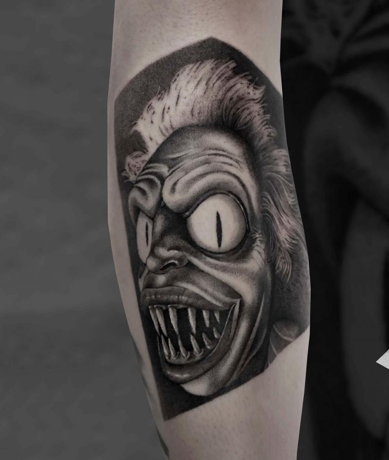 30 Unique Beetlejuice Tattoos You Must Love