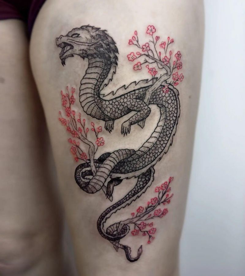 30 Pretty Chinese Dragon Tattoos You Can Copy