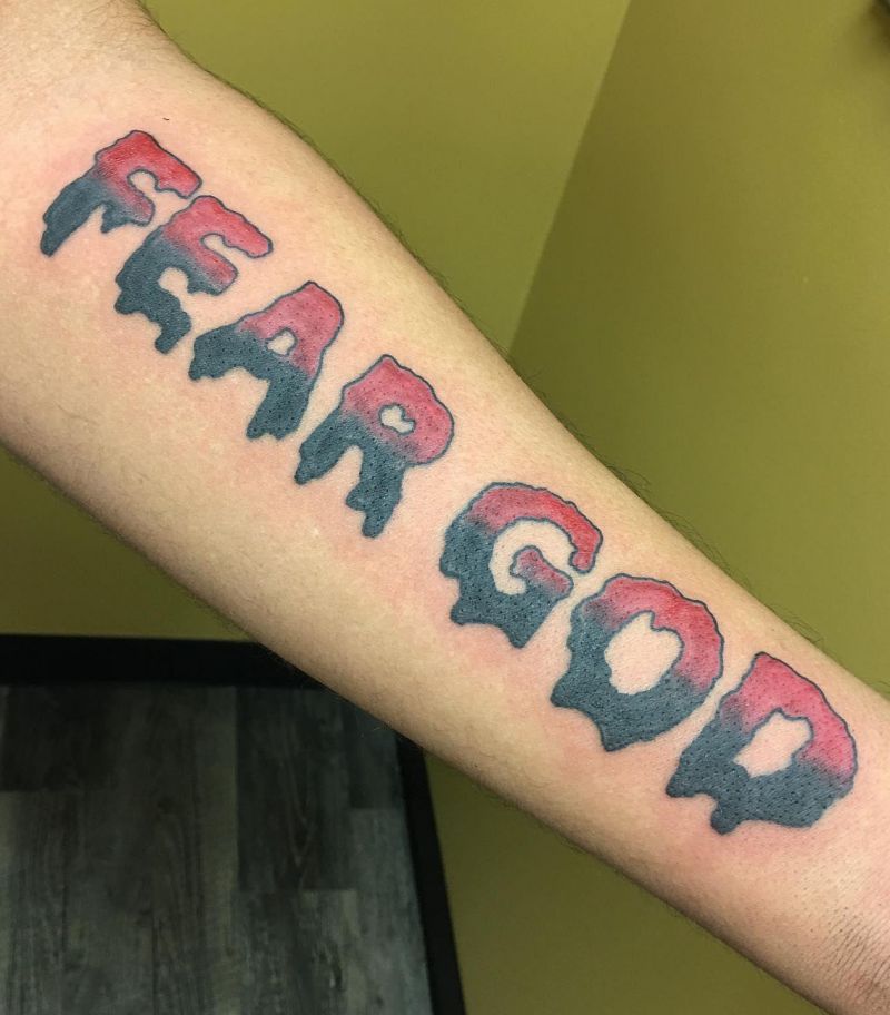 30 Unique Fear God Tattoos For Your Next Ink