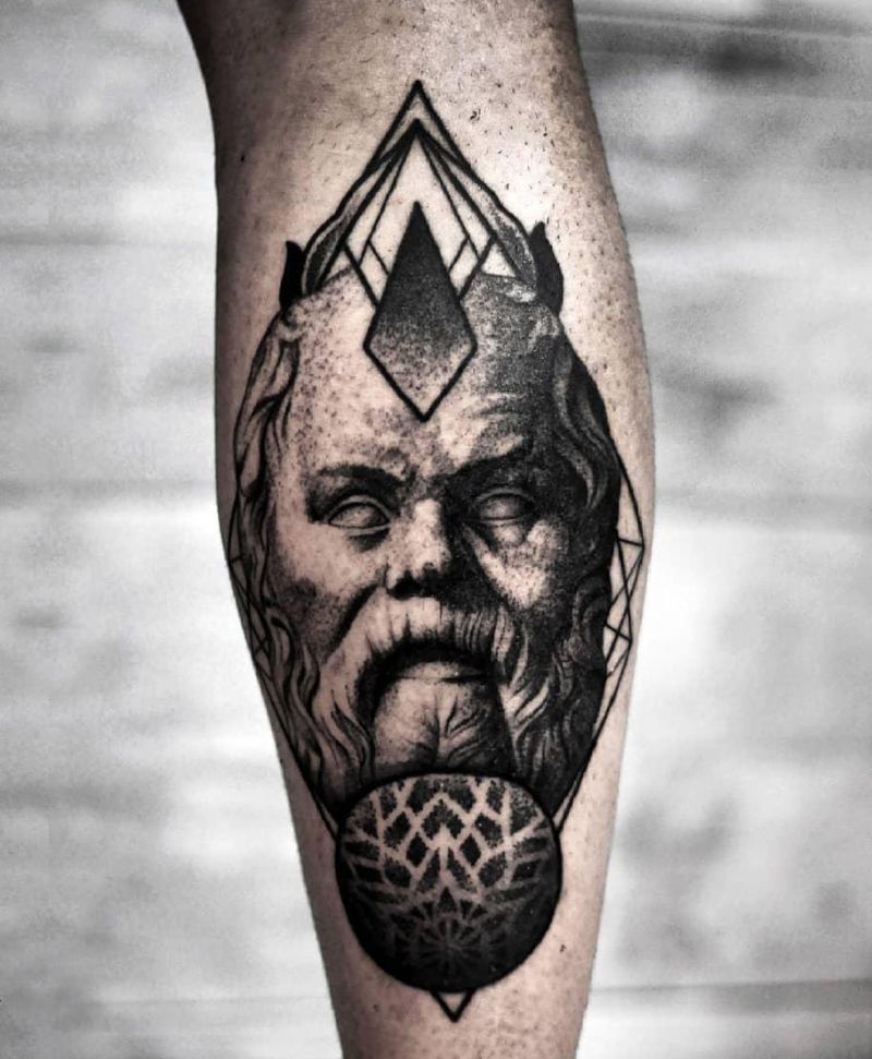 30 Unique Socrates Tattoos for Your Inspiration