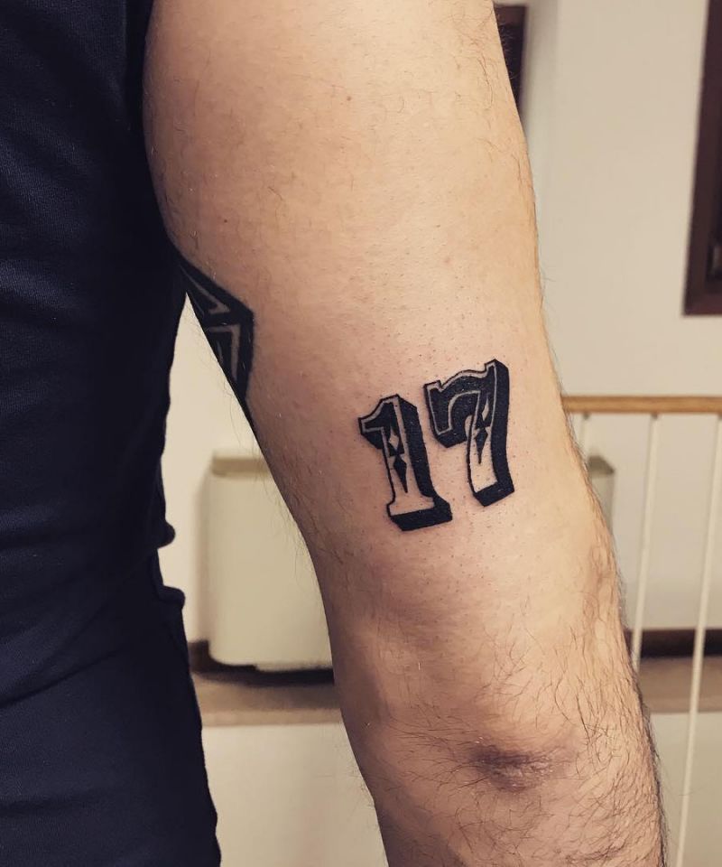 30 Unique 17 Tattoos You Can Copy