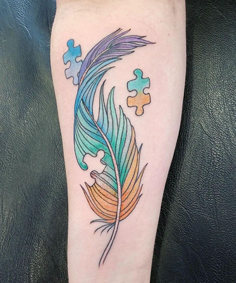 30 Unique Autism Tattoos to Inspire You