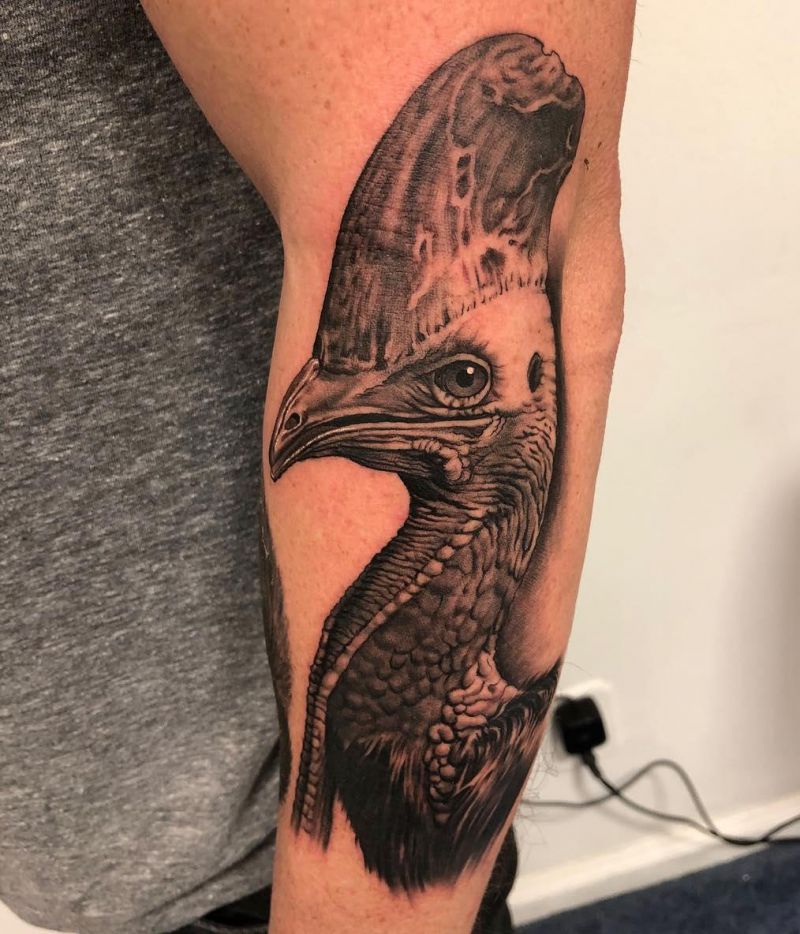 30 Unique Cassowary Tattoos You Must Love