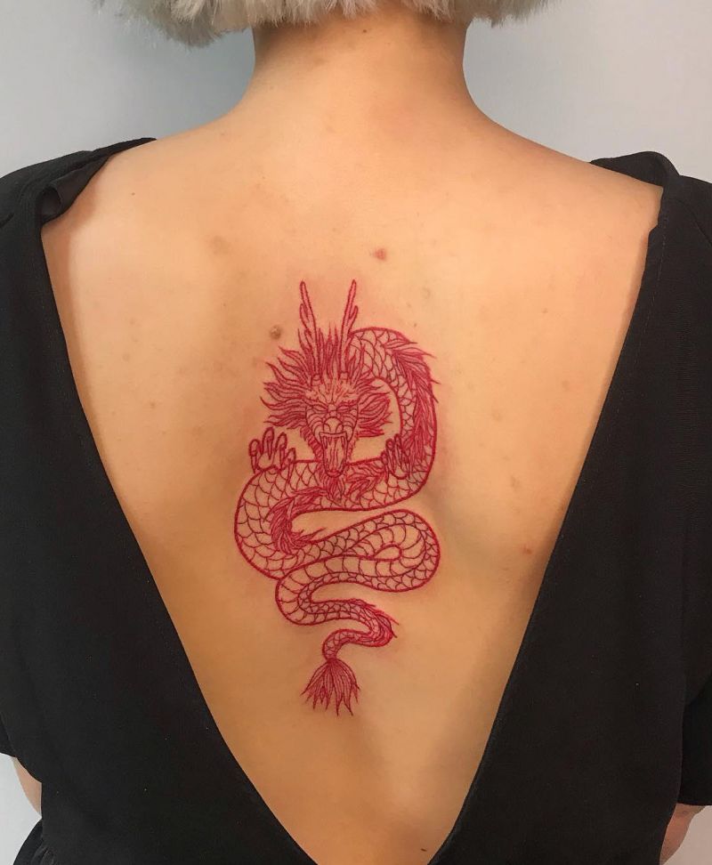 30 Pretty Chinese Dragon Tattoos You Can Copy