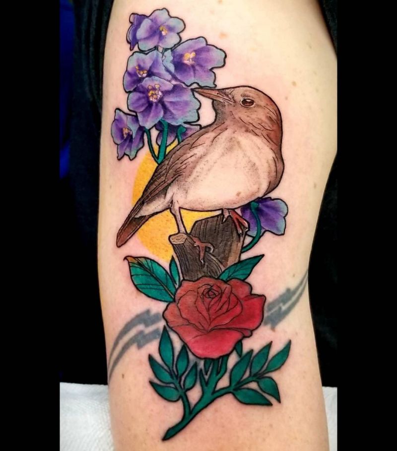 30 Unique Nightingale Tattoos to Inspire You