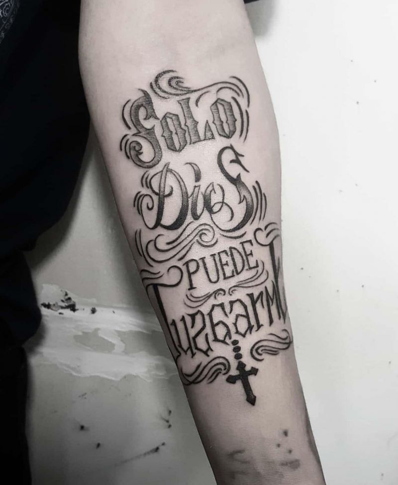 30 Unique Only God Can Judge Me Tattoos You Can Copy