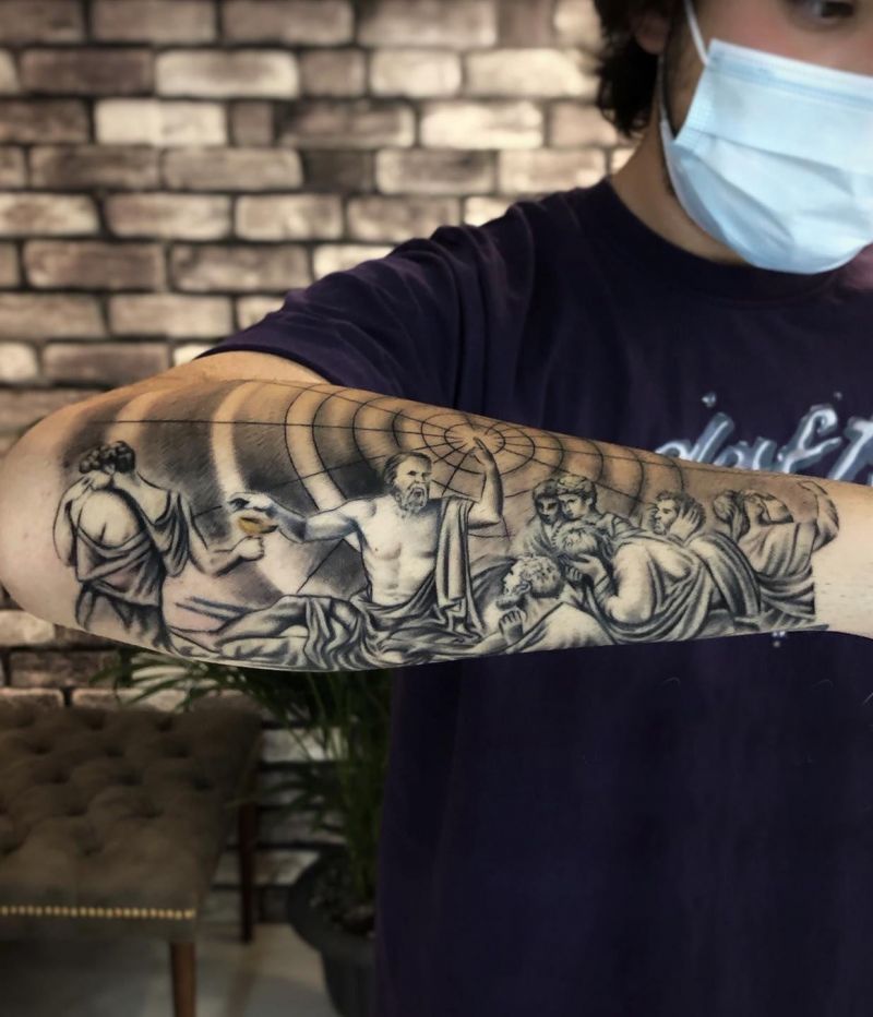 30 Unique Socrates Tattoos for Your Inspiration