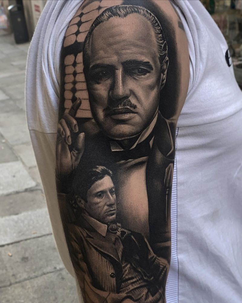 30 Classy The Godfather Tattoos to Inspire You