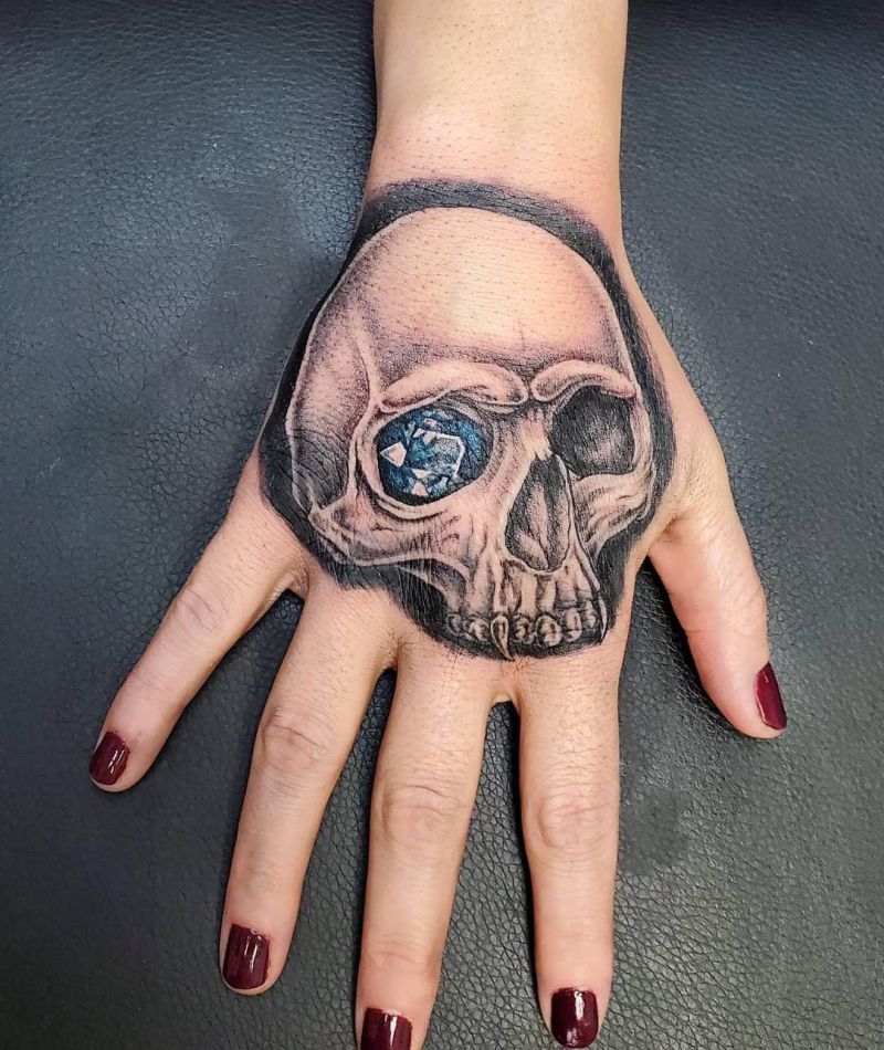 30 Cool Vampire Skull Tattoos for Your Inspiration