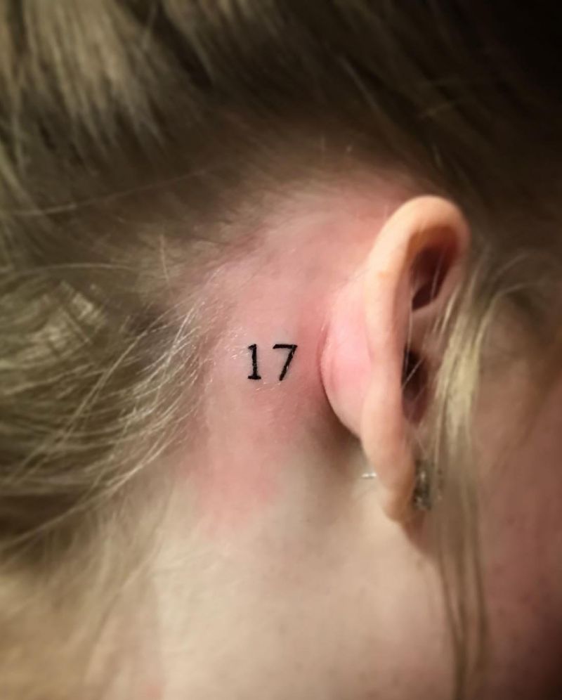 30 Unique 17 Tattoos You Can Copy