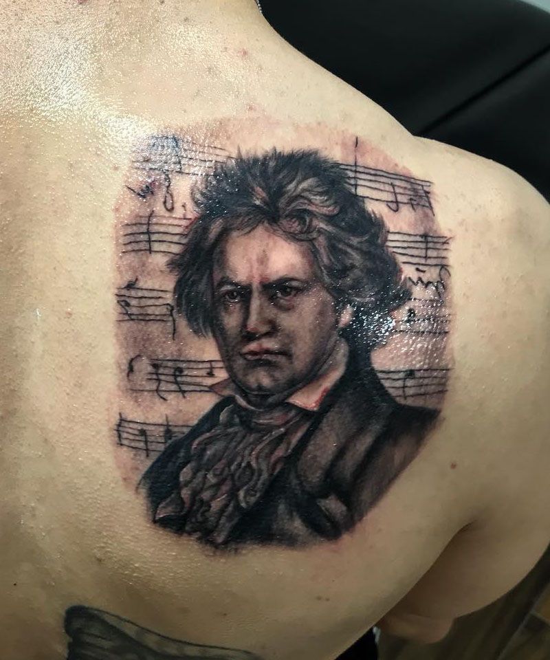 30 Awesome Beethoven Tattoos to Inspire You