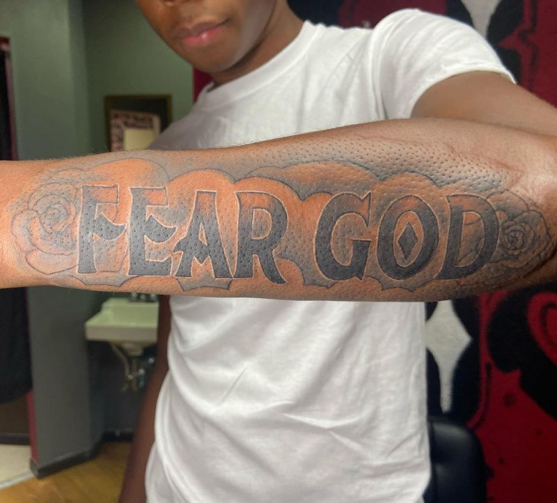 30 Unique Fear God Tattoos For Your Next Ink