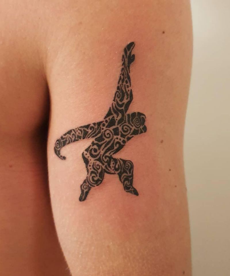 25 Unique Gibbon Tattoos for Your Inspiration